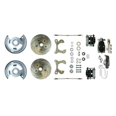 The Right Stuff Detailing - The Right Stuff Detailing FSC58SDCSY Chevy Brake Conversion Kit Front