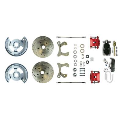 The Right Stuff Detailing - The Right Stuff Detailing FSC58SDCZY Chevy Brake Conversion Kit Front