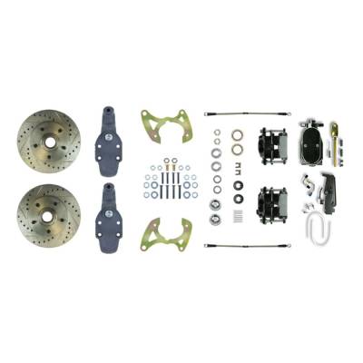 The Right Stuff Detailing - The Right Stuff Detailing FSC58SDDSY Chevy Brake Conversion Kit Front