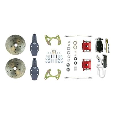 The Right Stuff Detailing - The Right Stuff Detailing FSC58SDDZY Chevy Brake Conversion Kit Front