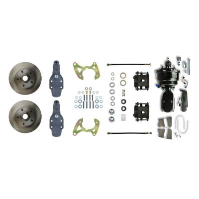The Right Stuff Detailing - The Right Stuff Detailing FSC59DCDY Chevy Brake Conversion Kit Front