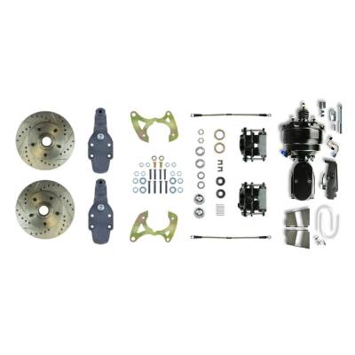 The Right Stuff Detailing - The Right Stuff Detailing FSC59DCDSY Chevy Brake Conversion Kit Front