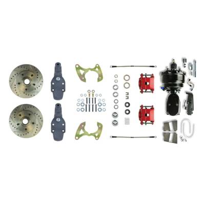 The Right Stuff Detailing - The Right Stuff Detailing FSC59DCDZY Chevy Brake Conversion Kit Front