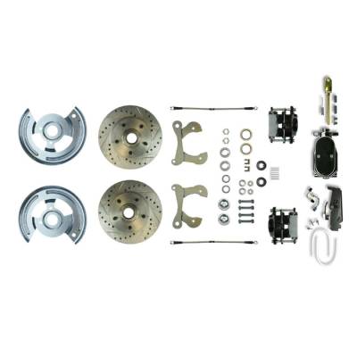 The Right Stuff Detailing - The Right Stuff Detailing FSC59SDCSY Chevy Brake Conversion Kit Front