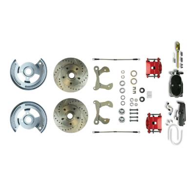 The Right Stuff Detailing - The Right Stuff Detailing FSC59SDCZY Chevy Brake Conversion Kit Front