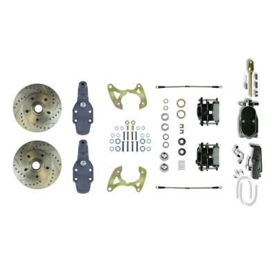 The Right Stuff Detailing - The Right Stuff Detailing FSC59SDDSY Chevy Brake Conversion Kit Front