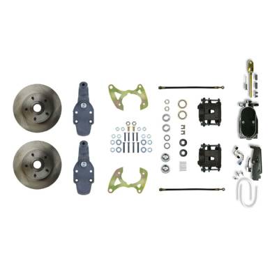 The Right Stuff Detailing - The Right Stuff Detailing FSC59SDDY Chevy Brake Conversion Kit Front