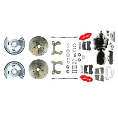The Right Stuff Detailing - The Right Stuff Detailing FSC60DCCZY Brake Conversion Kit Front/Rear for Chevy