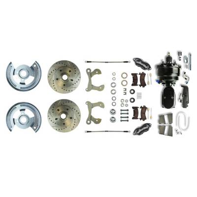 The Right Stuff Detailing - The Right Stuff Detailing FSC60DCCSY Brake Conversion Kit Front/Rear for Chevy