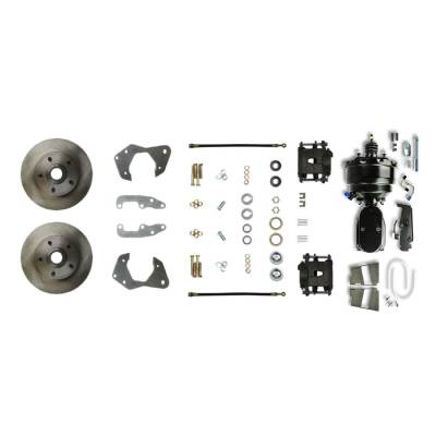 The Right Stuff Detailing - The Right Stuff Detailing FSC65DCCY Chevy Brake Conversion Kit Front
