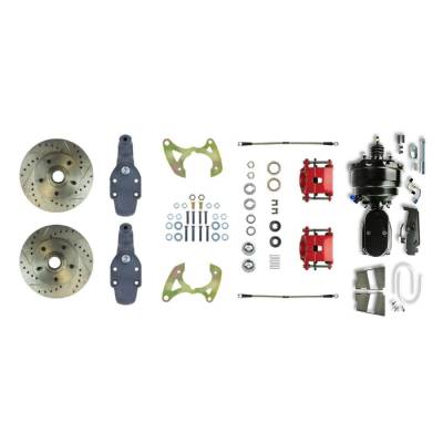 The Right Stuff Detailing - The Right Stuff Detailing FSC65DCDZY Chevy Brake Conversion Kit Front