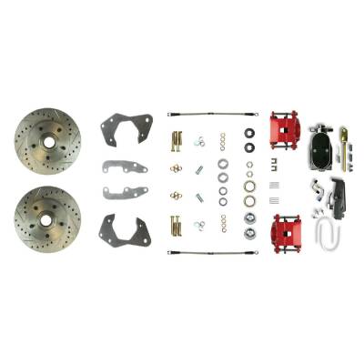 The Right Stuff Detailing - The Right Stuff Detailing FSC65SDCZY Chevy Brake Conversion Kit Front