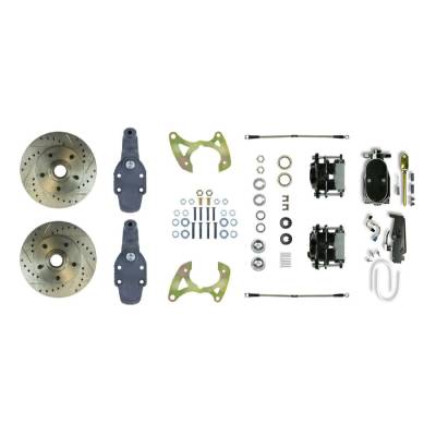 The Right Stuff Detailing - The Right Stuff Detailing FSC65SDDSY Chevy Brake Conversion Kit Front