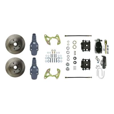 The Right Stuff Detailing - The Right Stuff Detailing FSC65SDDY Chevy Brake Conversion Kit Front
