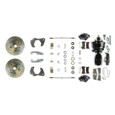 The Right Stuff Detailing - The Right Stuff Detailing FSC66DCCSY Chevy Brake Conversion Kit Front