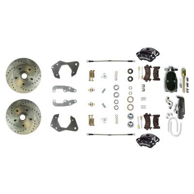 The Right Stuff Detailing - The Right Stuff Detailing FSC66SDCSY Chevy Brake Conversion Kit Front