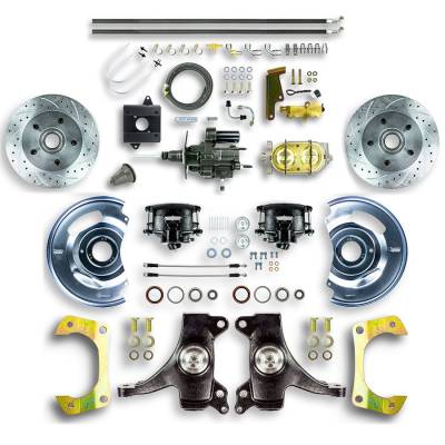 The Right Stuff Detailing - The Right Stuff Detailing THB6015DB Chevy/GMC RWD Brake Conversion Kit