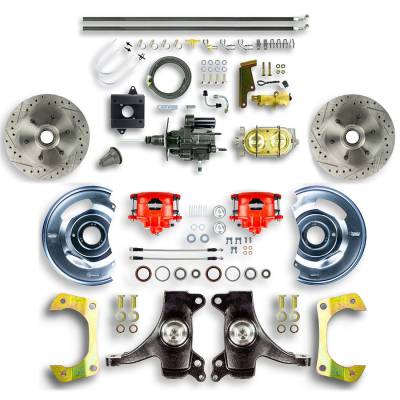 The Right Stuff Detailing - The Right Stuff Detailing THB6016DZ Chevy/GMC RWD Brake Conversion Kit