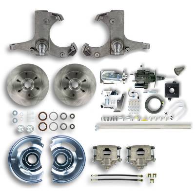 The Right Stuff Detailing - The Right Stuff Detailing THB6016X Chevy/GMC Brake Conversion Kit