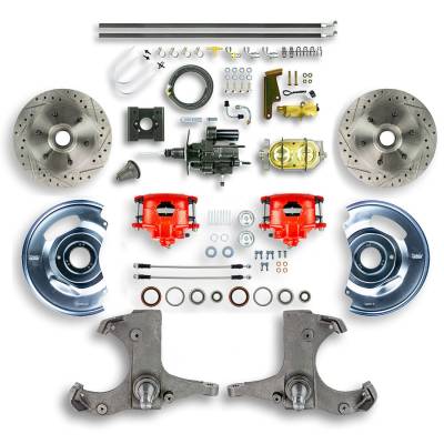 The Right Stuff Detailing - The Right Stuff Detailing THB6326Z Chevy/GMC Brake Conversion Kit