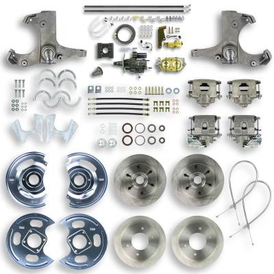The Right Stuff Detailing - The Right Stuff Detailing THB6356 Chevy/GMC RWD Brake Conversion Kit