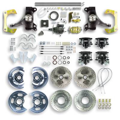The Right Stuff Detailing - The Right Stuff Detailing THB6356DB Chevy/GMC RWD Brake Conversion Kit