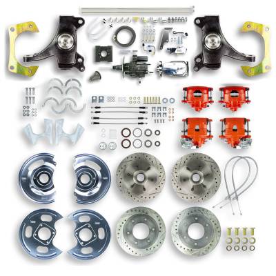 The Right Stuff Detailing - The Right Stuff Detailing THB6356DZX Chevy/GMC RWD Brake Conversion Kit