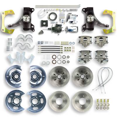 The Right Stuff Detailing - The Right Stuff Detailing THB6356DX Chevy/GMC RWD Brake Conversion Kit