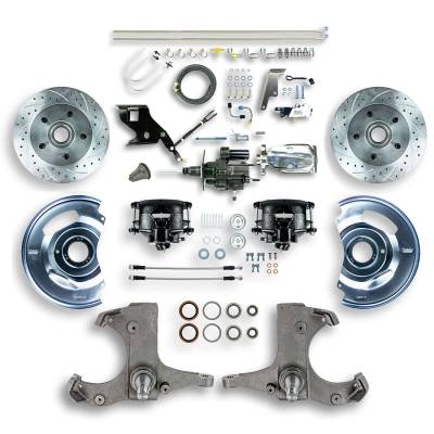 The Right Stuff Detailing - The Right Stuff Detailing THB6725BX Chevy RWD Brake Conversion Kit
