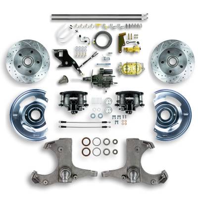 The Right Stuff Detailing - The Right Stuff Detailing THB6725B Chevy/GMC RWD Brake Conversion Kit