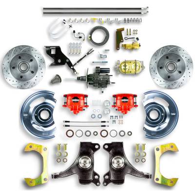 The Right Stuff Detailing - The Right Stuff Detailing THB6725DZ Chevy/GMC RWD Brake Conversion Kit