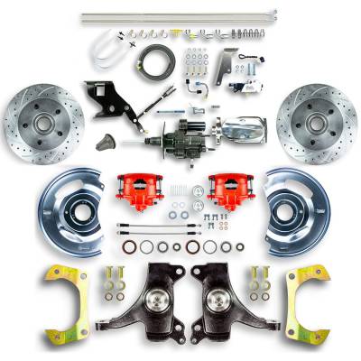 The Right Stuff Detailing - The Right Stuff Detailing THB6725DZX Chevy/GMC RWD Brake Conversion Kit
