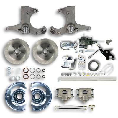 The Right Stuff Detailing - The Right Stuff Detailing THB6725X Chevy/GMC RWD Brake Conversion Kit