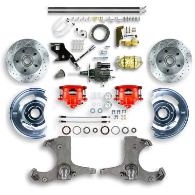 The Right Stuff Detailing - The Right Stuff Detailing THB6725Z Chevy/GMC RWD Brake Conversion Kit