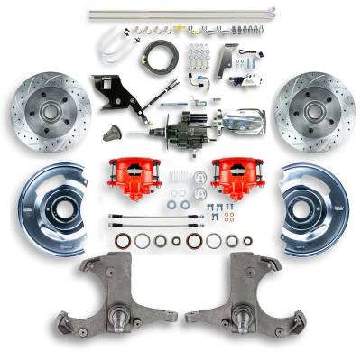 The Right Stuff Detailing - The Right Stuff Detailing THB6725ZX Chevy/GMC RWD Brake Conversion Kit