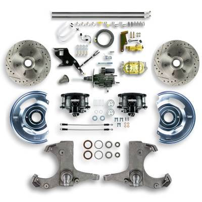 The Right Stuff Detailing - The Right Stuff Detailing THB6726B Chevy/GMC RWD Brake Conversion Kit