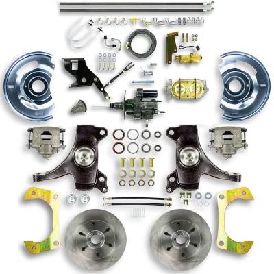 The Right Stuff Detailing - The Right Stuff Detailing THB6726D Chevy/GMC RWD Brake Conversion Kit