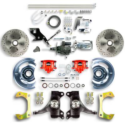 The Right Stuff Detailing - The Right Stuff Detailing THB6726DZX Chevy/GMC RWD Brake Conversion Kit