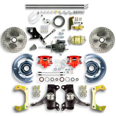 The Right Stuff Detailing - The Right Stuff Detailing THB6726DZ Chevy/GMC RWD Brake Conversion Kit