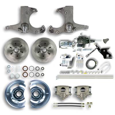 The Right Stuff Detailing - The Right Stuff Detailing THB6726X Chevy/GMC RWD Brake Conversion Kit
