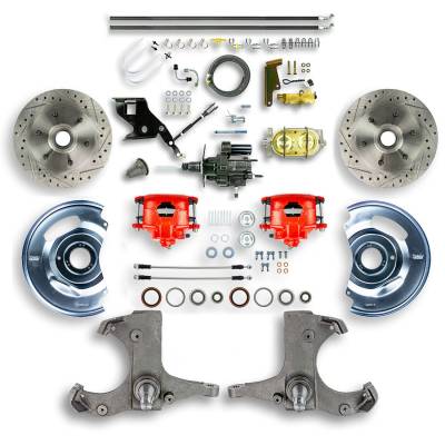 The Right Stuff Detailing - The Right Stuff Detailing THB6726Z Chevy/GMC RWD Brake Conversion Kit