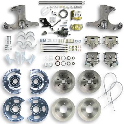 The Right Stuff Detailing - The Right Stuff Detailing THB6756 Chevy/GMC RWD Brake Conversion Kit