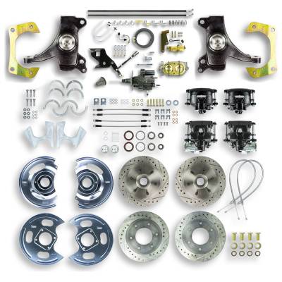 The Right Stuff Detailing - The Right Stuff Detailing THB6756DB Chevy/GMC RWD Brake Conversion Kit