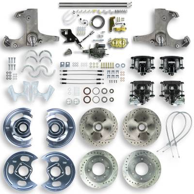 The Right Stuff Detailing - The Right Stuff Detailing THB6756B Chevy/GMC RWD Brake Conversion Kit