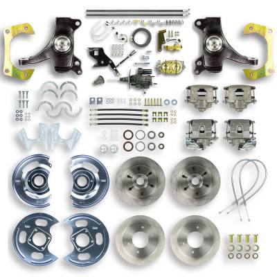 The Right Stuff Detailing - The Right Stuff Detailing THB6756D Chevy/GMC RWD Brake Conversion Kit