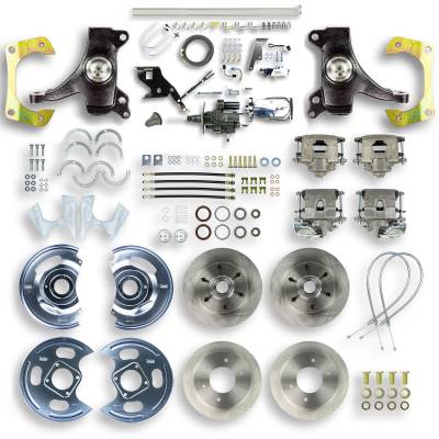 The Right Stuff Detailing - The Right Stuff Detailing THB6756DX Chevy/GMC RWD Brake Conversion Kit