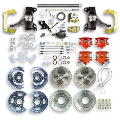 The Right Stuff Detailing - The Right Stuff Detailing THB6756DZ Chevy/GMC RWD Brake Conversion Kit