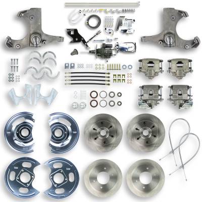 The Right Stuff Detailing - The Right Stuff Detailing THB6756X Chevy/GMC RWD Brake Conversion Kit