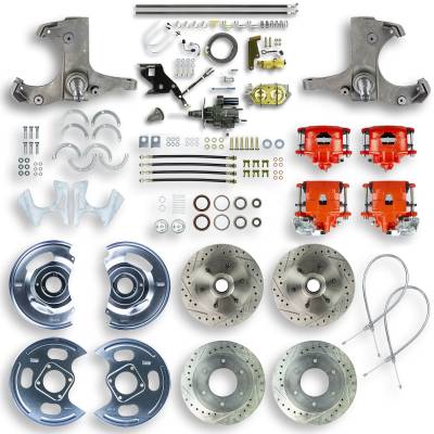 The Right Stuff Detailing - The Right Stuff Detailing THB6756Z Chevy/GMC RWD Brake Conversion Kit