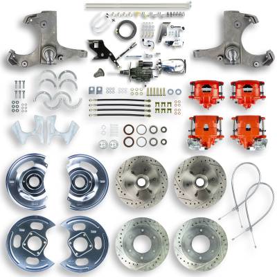 The Right Stuff Detailing - The Right Stuff Detailing THB6756ZX Chevy/GMC RWD Brake Conversion Kit